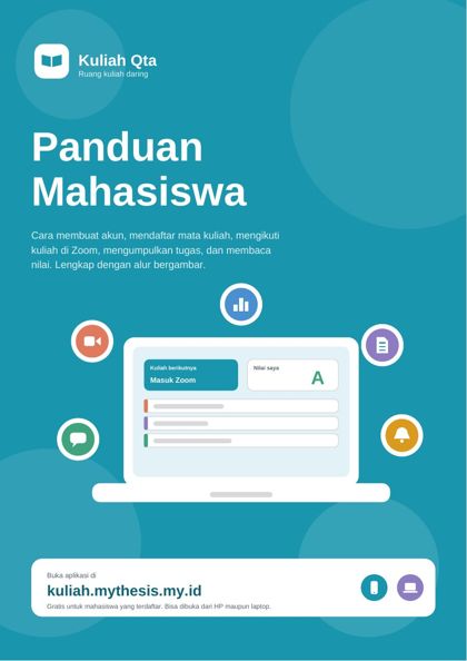 Sampul Panduan Mahasiswa Kuliah Qta